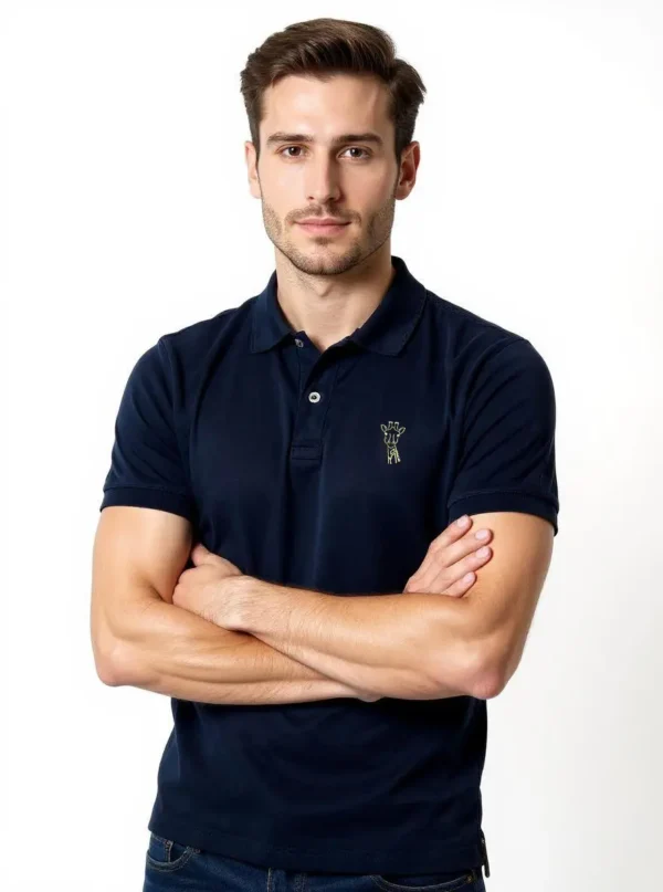 Polo de hombre Azul noche - Imagen 3