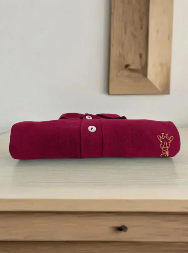 Polo de hombre burdeos - Imagen 4