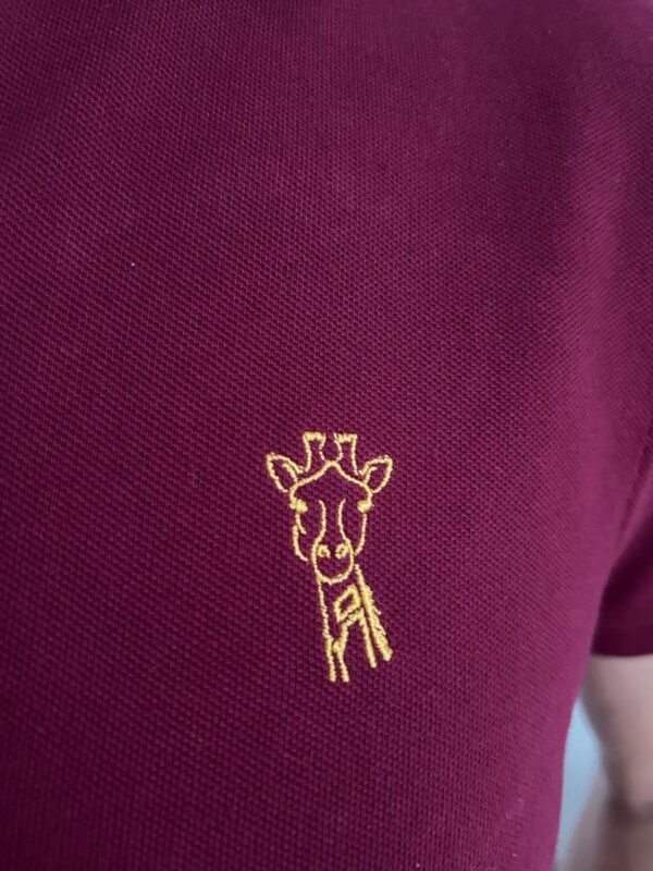 Polo de hombre burdeos - Imagen 6